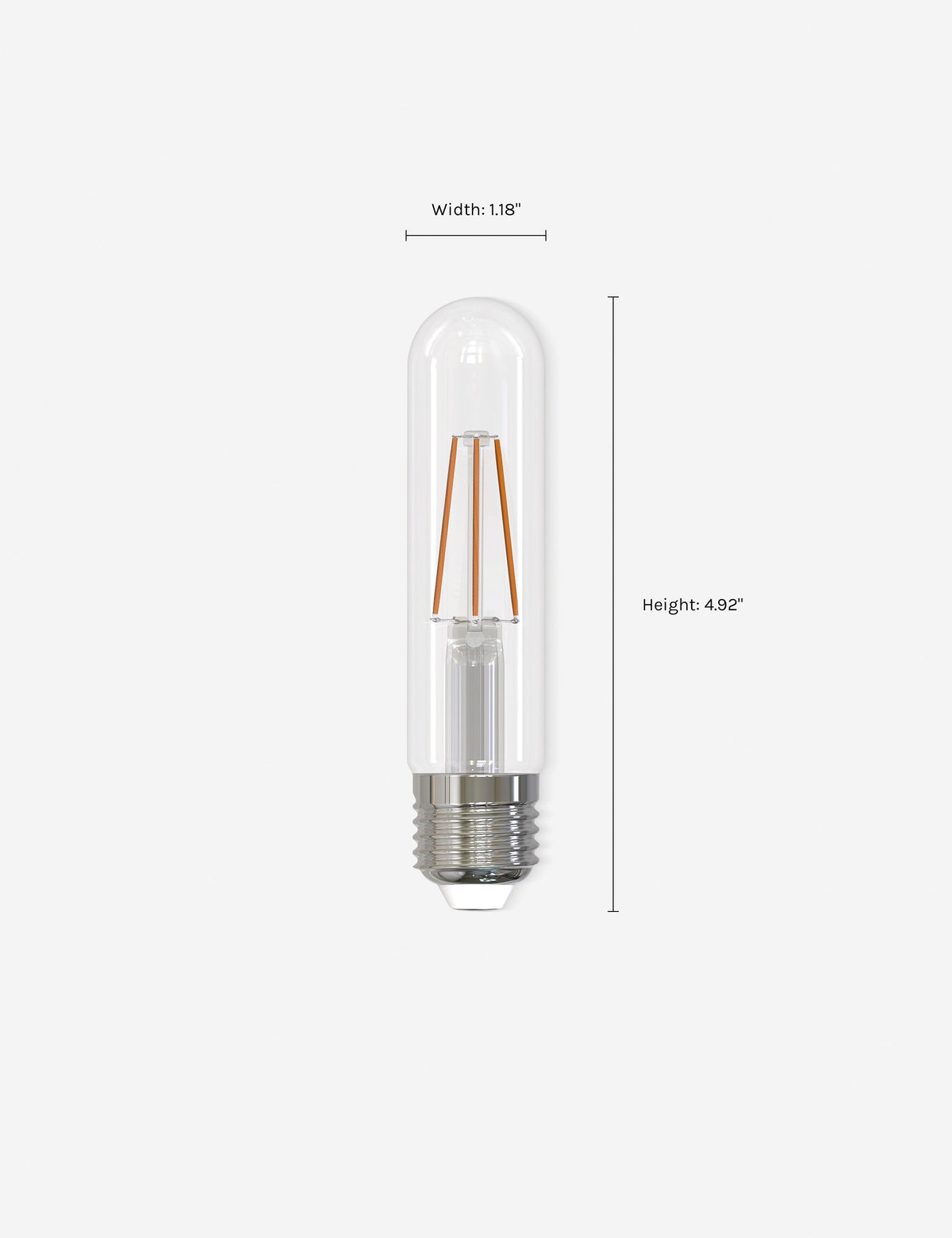 T9 LED Filament Bulb (Set of 4) product view 3
