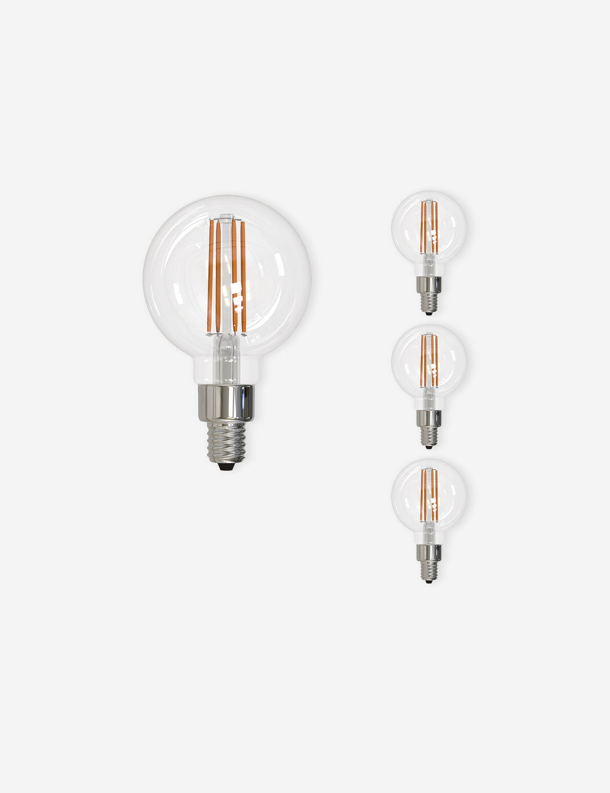 G16 LED Filament Bulb (Set of 4) product view 2