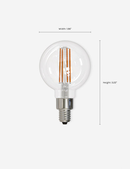 G16 LED Filament Bulb (Set of 4) product view 3