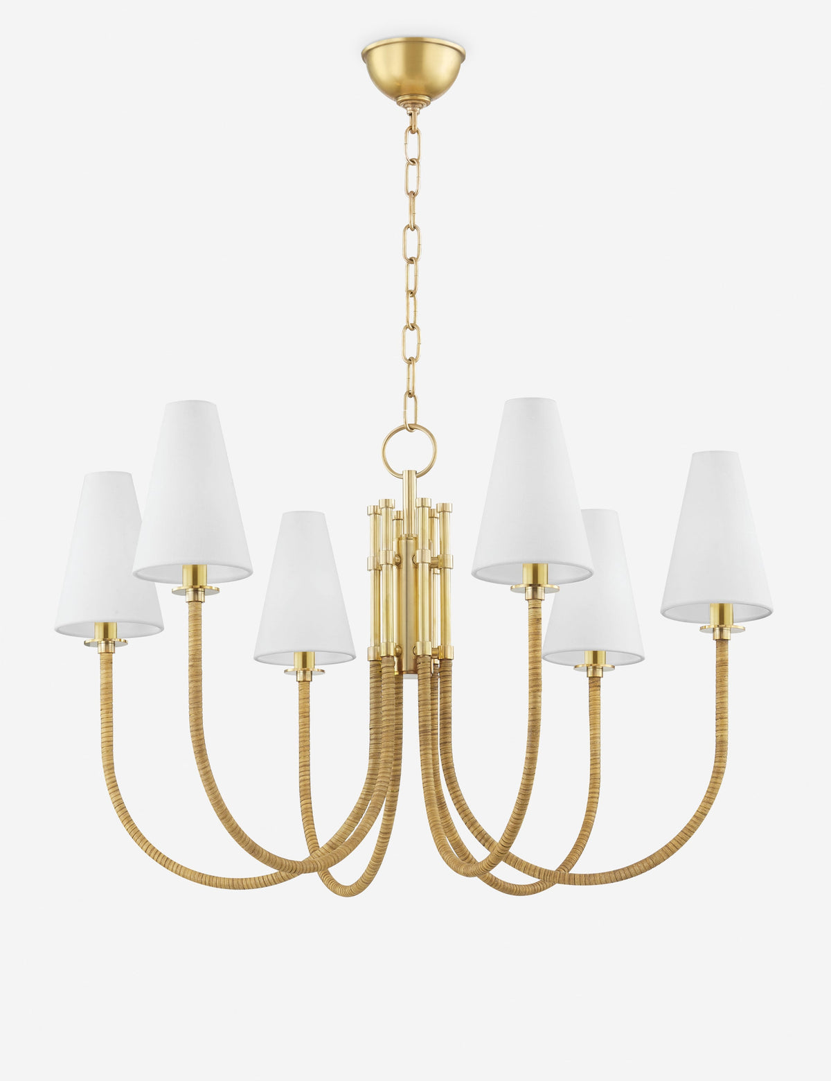 Cybele Chandelier dining room light front view