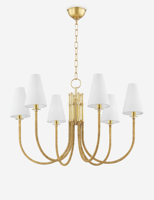 Cybele Chandelier dining room light front view