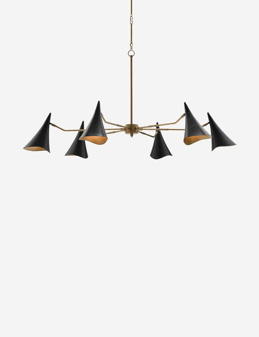 Kadida Chandelier dining room light front view