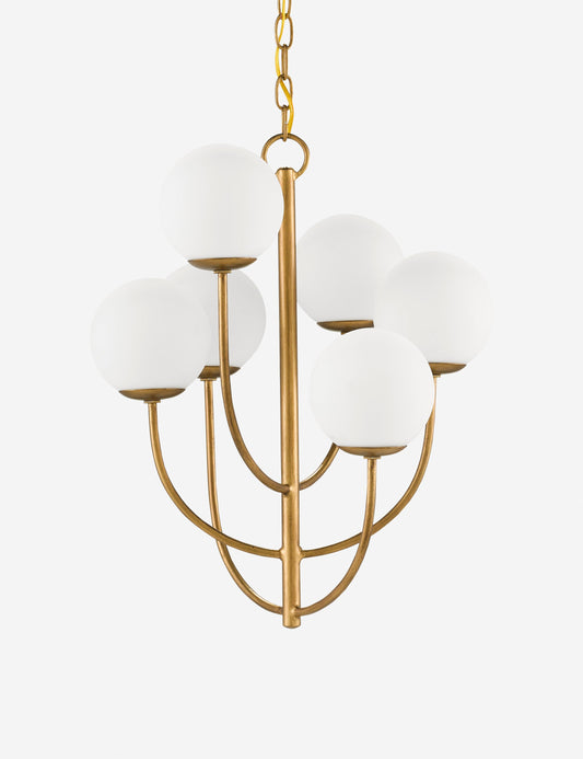 Bijou Chandelier dining room light front view