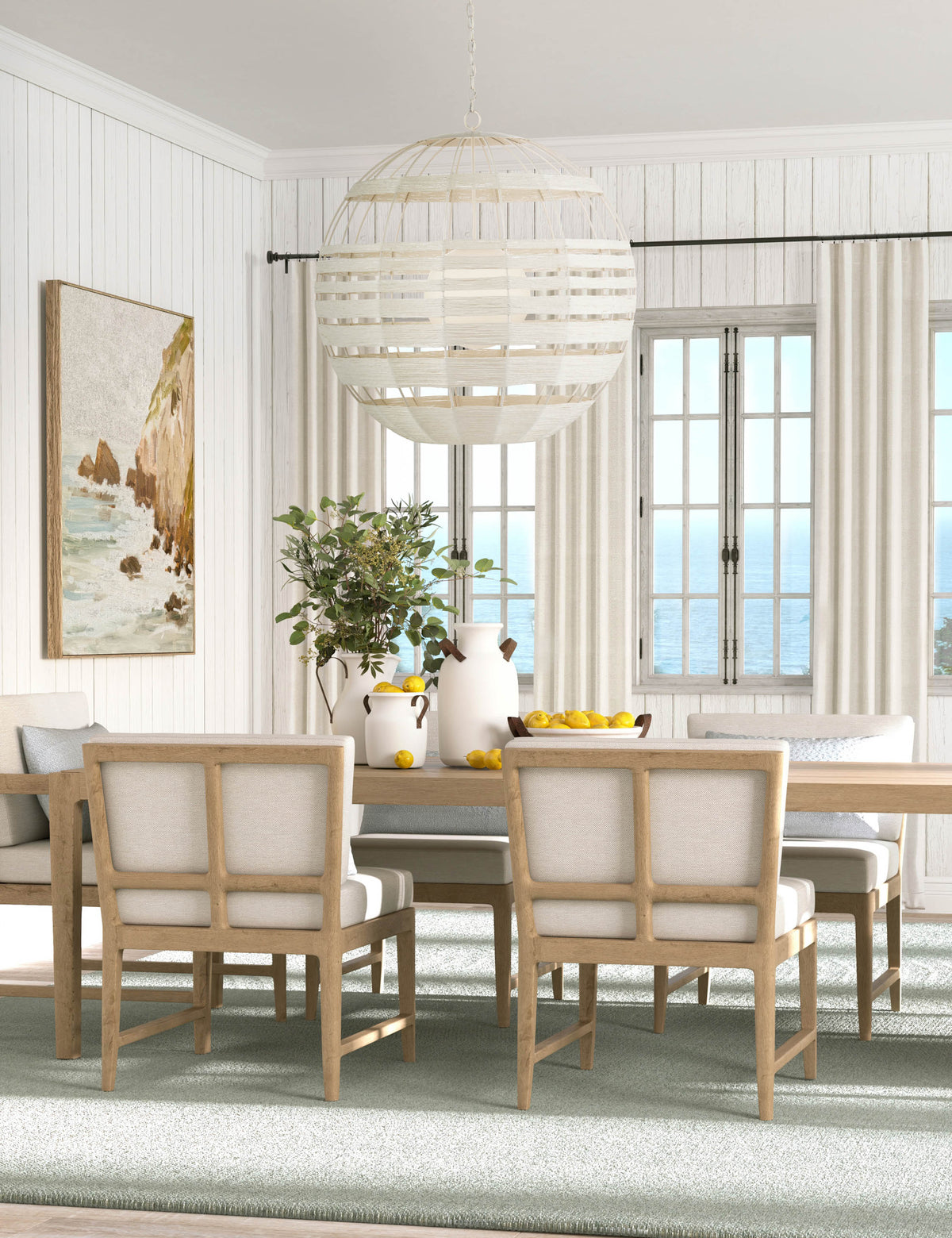 Yohan Pendant Light styled in a room