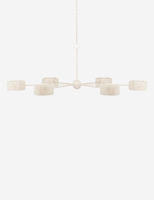 Kiri Chandelier dining room light front view