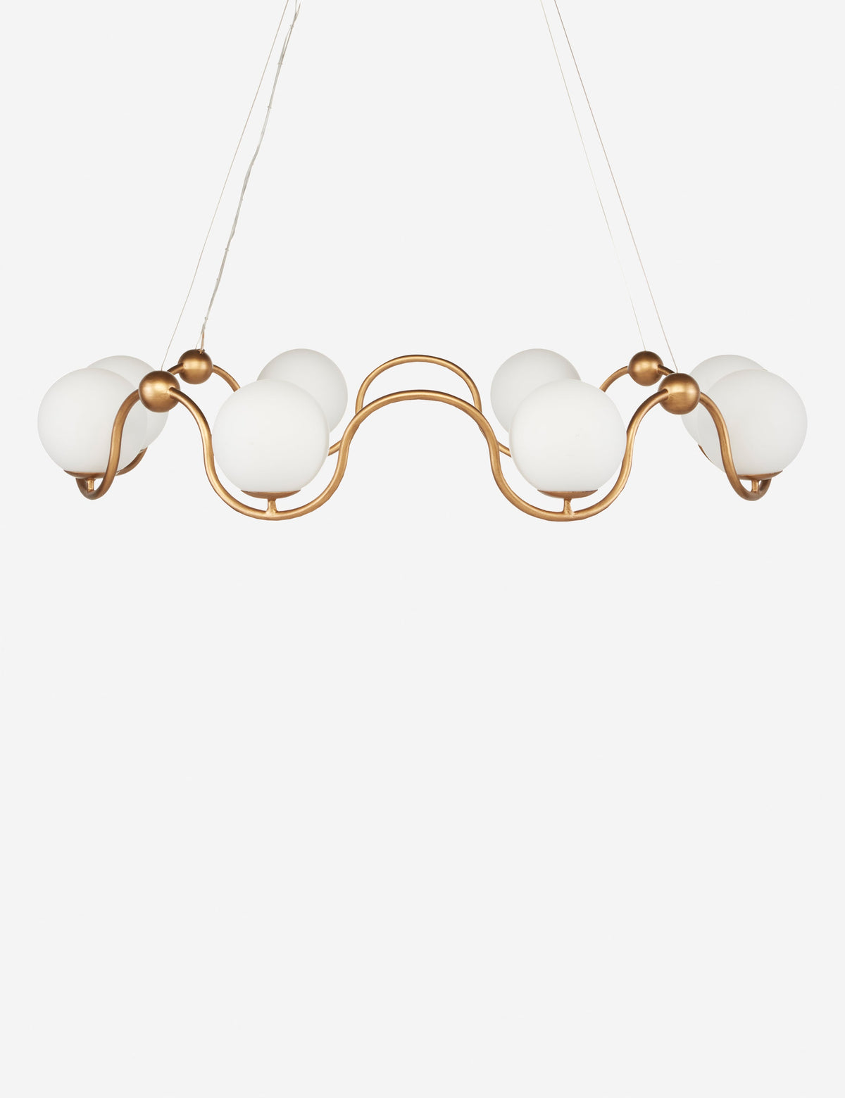 Moreno Chandelier dining room light front view