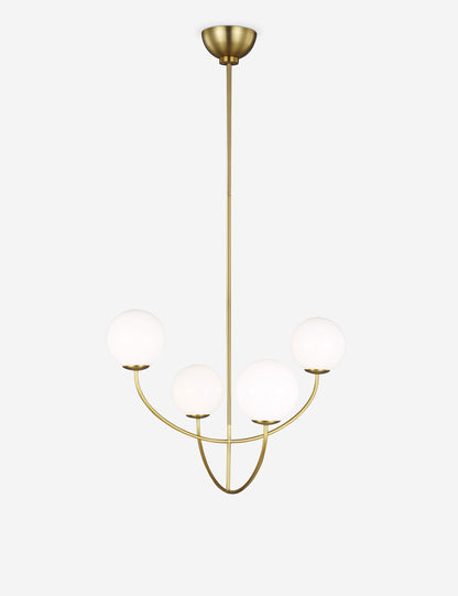 Galassia Chandelier dining room light front view