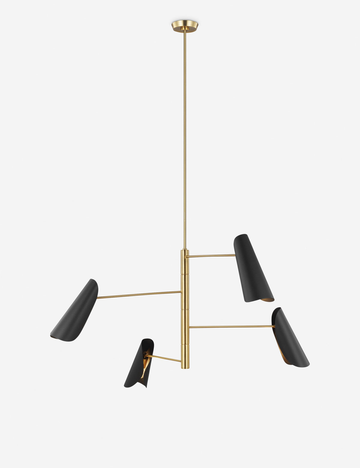Shin Chandelier dining room light front view
