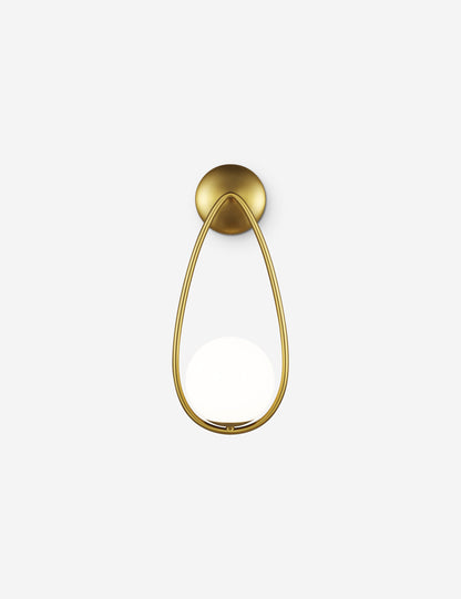 Galassia Sconce bedroom wall light front view