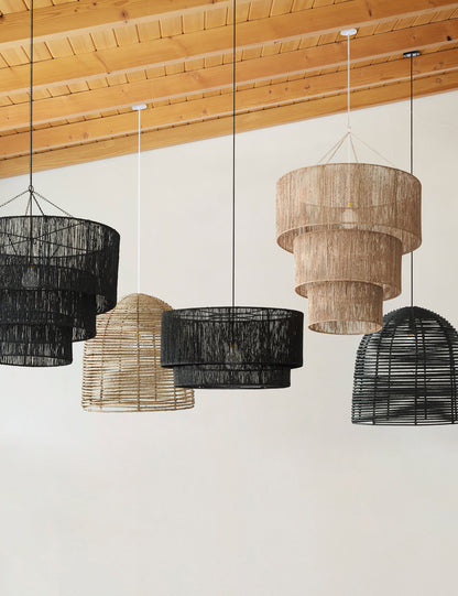 Sayan Pendant Light styled in a room