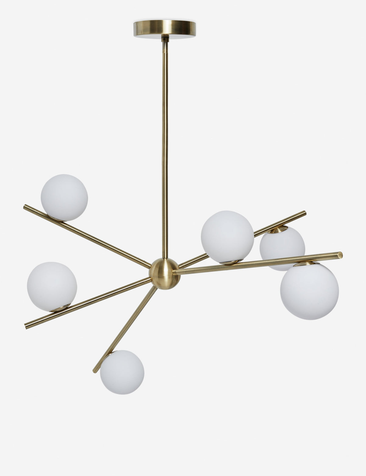 Alfaro Chandelier brass finish product view 2