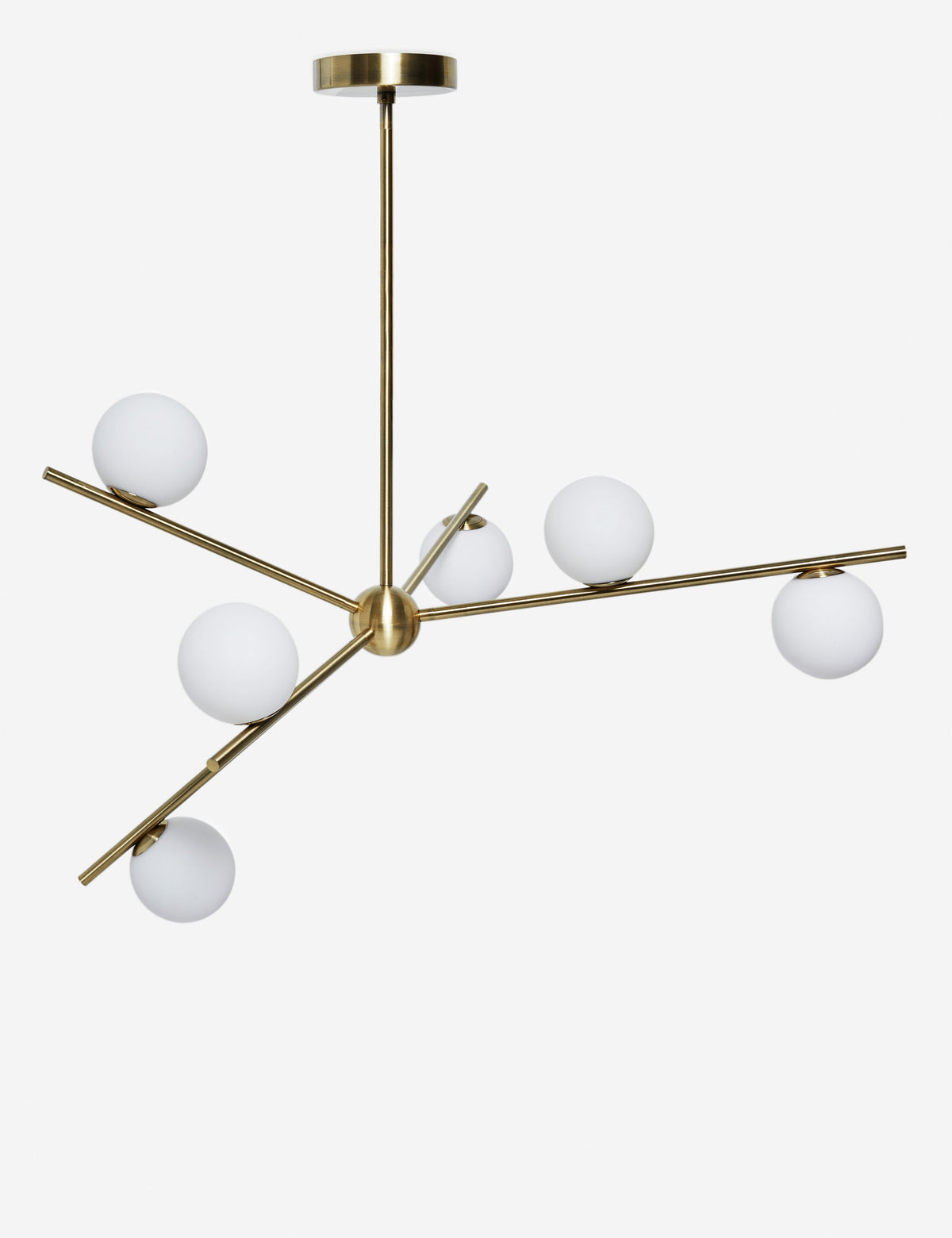 Alfaro Chandelier brass finish product view 5