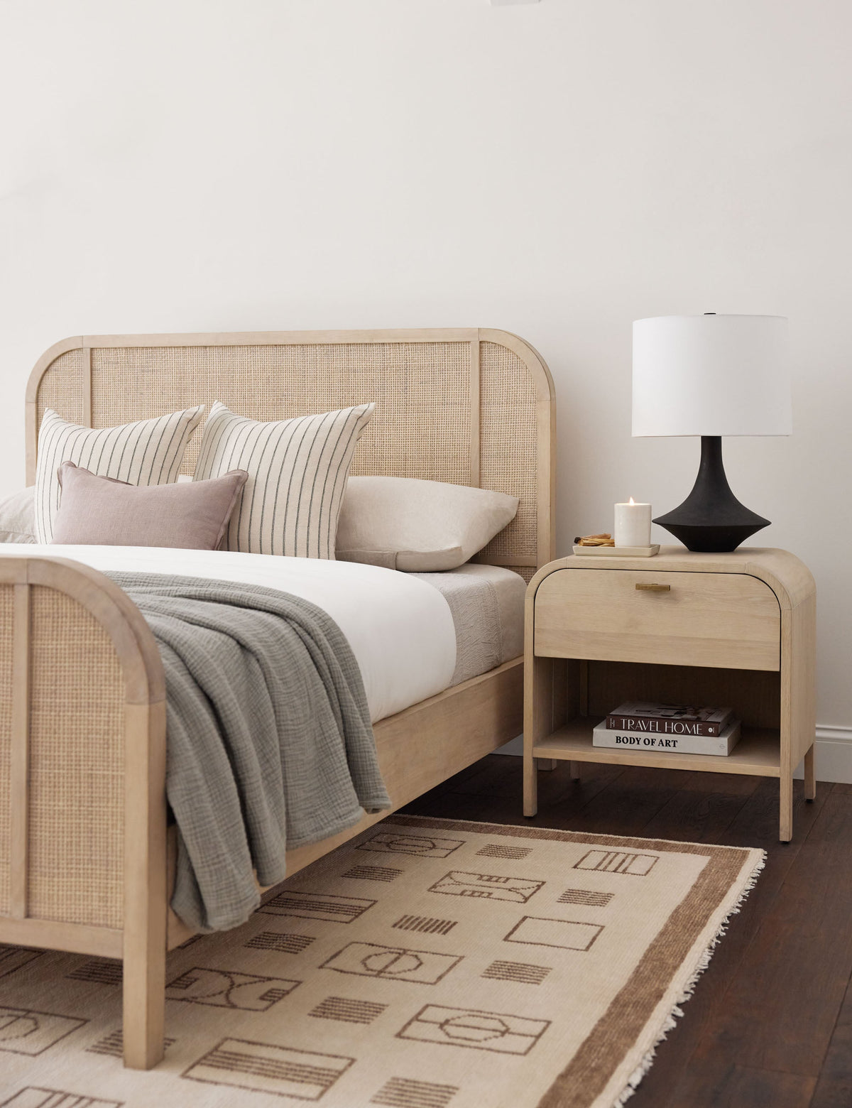 Coulwood Table Lamp styled in a room