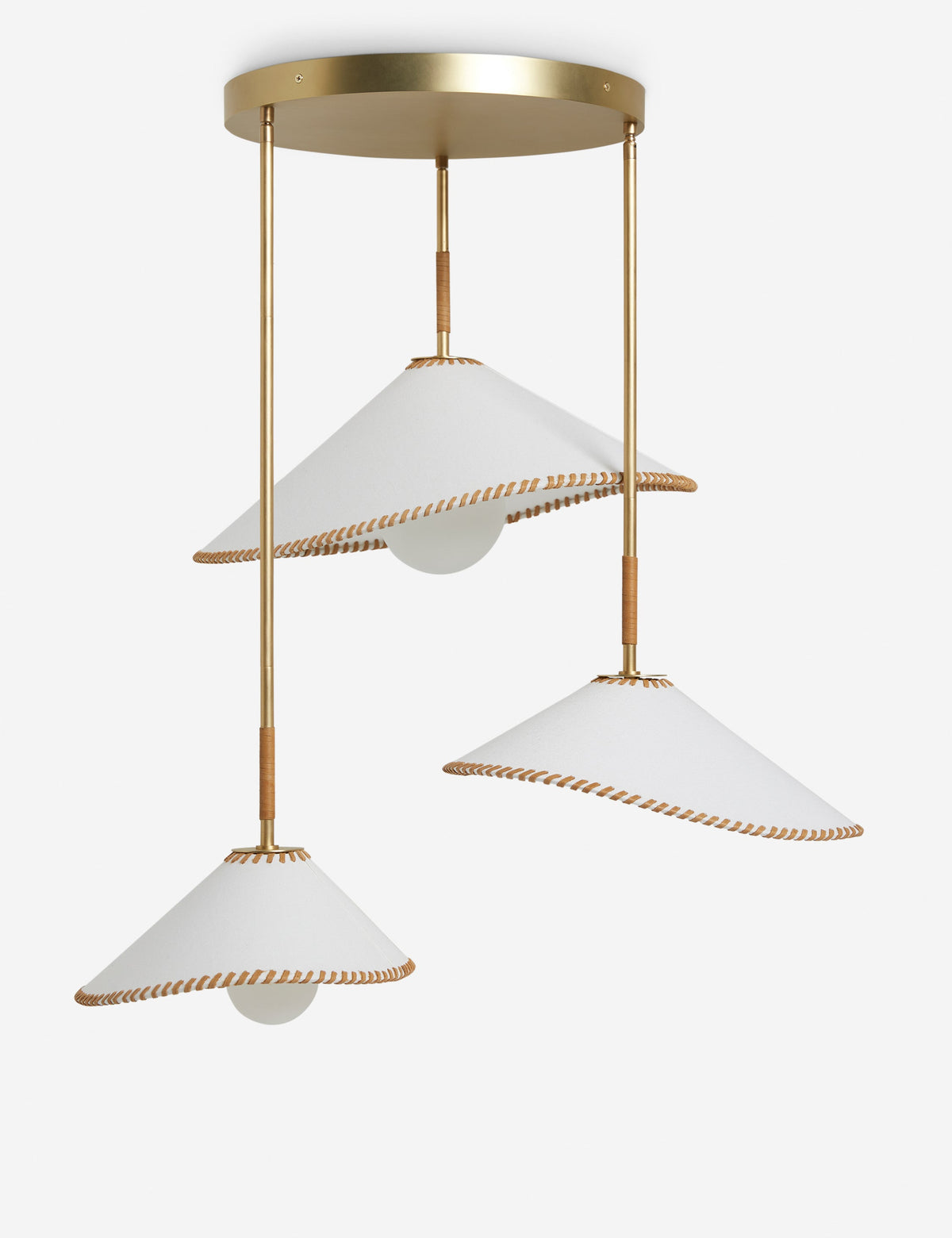 Arroyo Chandelier brass finish product view 4