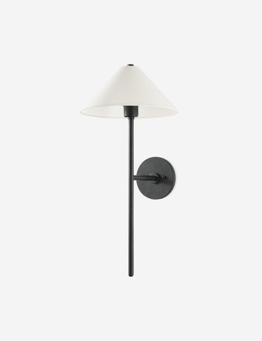 Cedar Sconce bedroom wall light front view