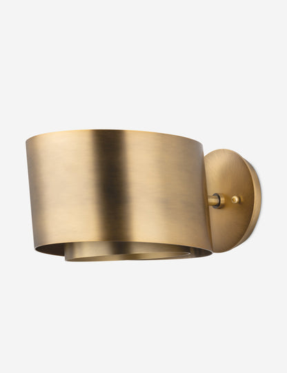 Roux Sconce bedroom wall light front view