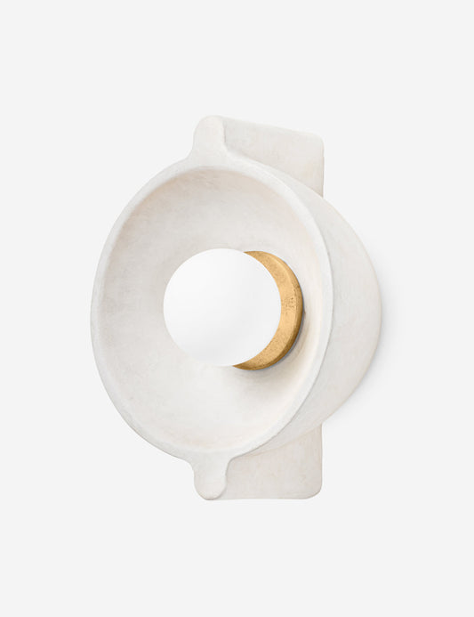 Covey Sconce bedroom wall light front view