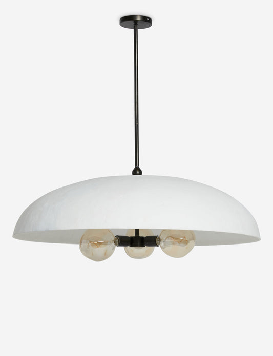 Brolly Pendant white finish product view 2