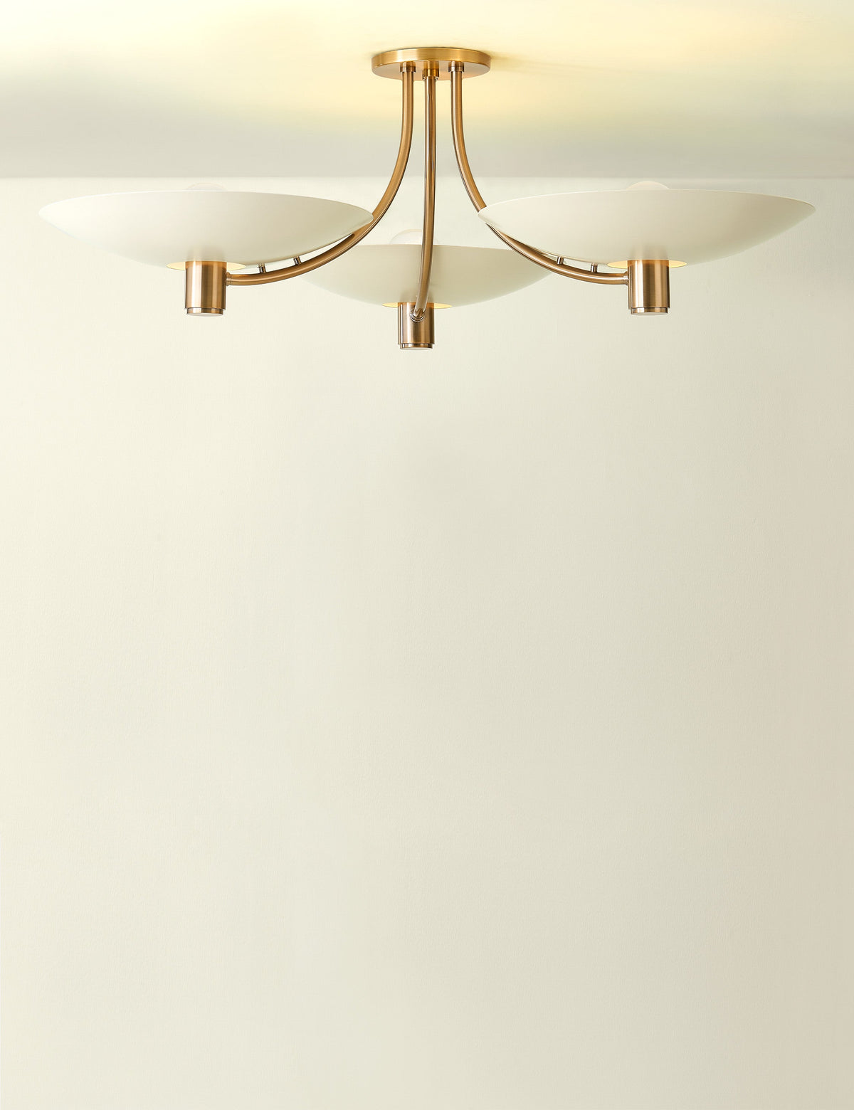 Taro Semi-Flush Mount Light ceiling light front view