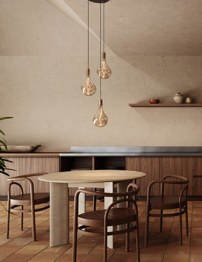 Triple Pendant Light with Voronoi II product view 4