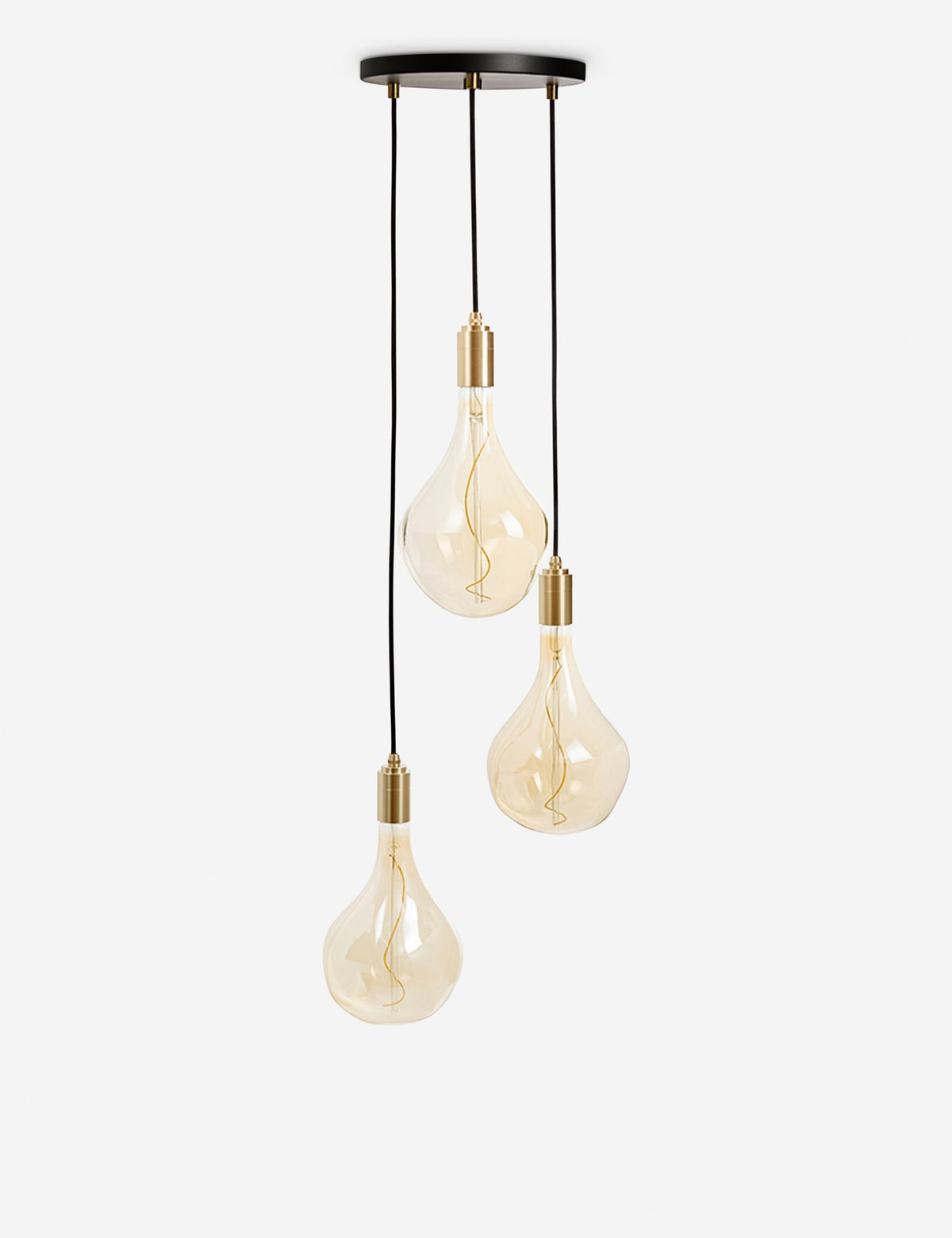 Triple Pendant Light with Voronoi II product view 5