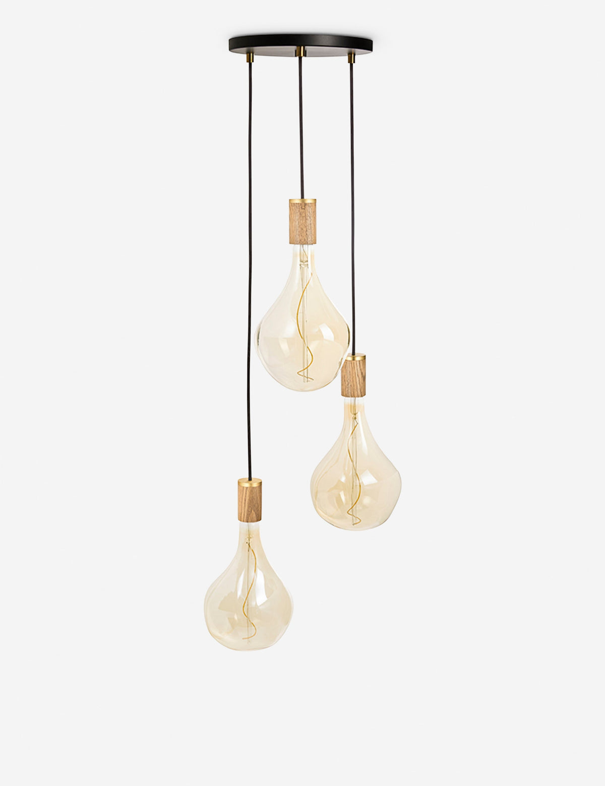 Triple Pendant Light with Voronoi II product view 9
