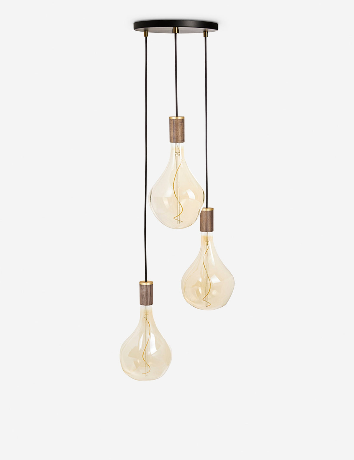 Triple Pendant Light with Voronoi II product view 12