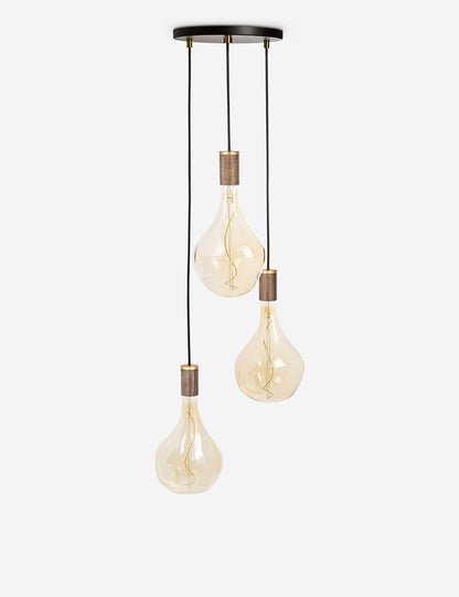 Triple Pendant Light with Voronoi II product view 12