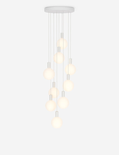 Alumina 9-Light Pendant Light kitchen island light front view