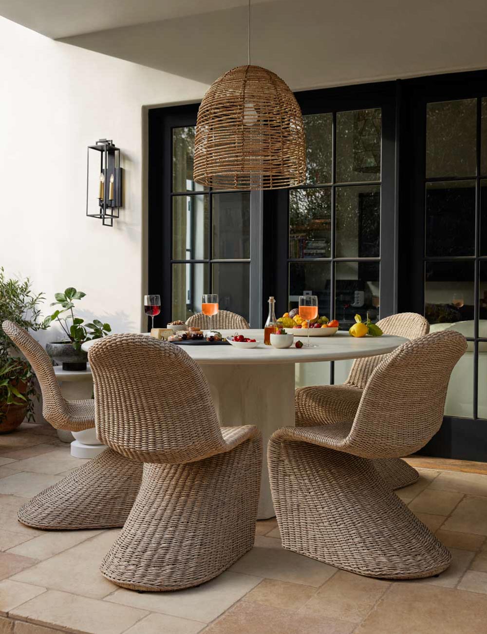 Beehive Pendant Light kitchen island light front view