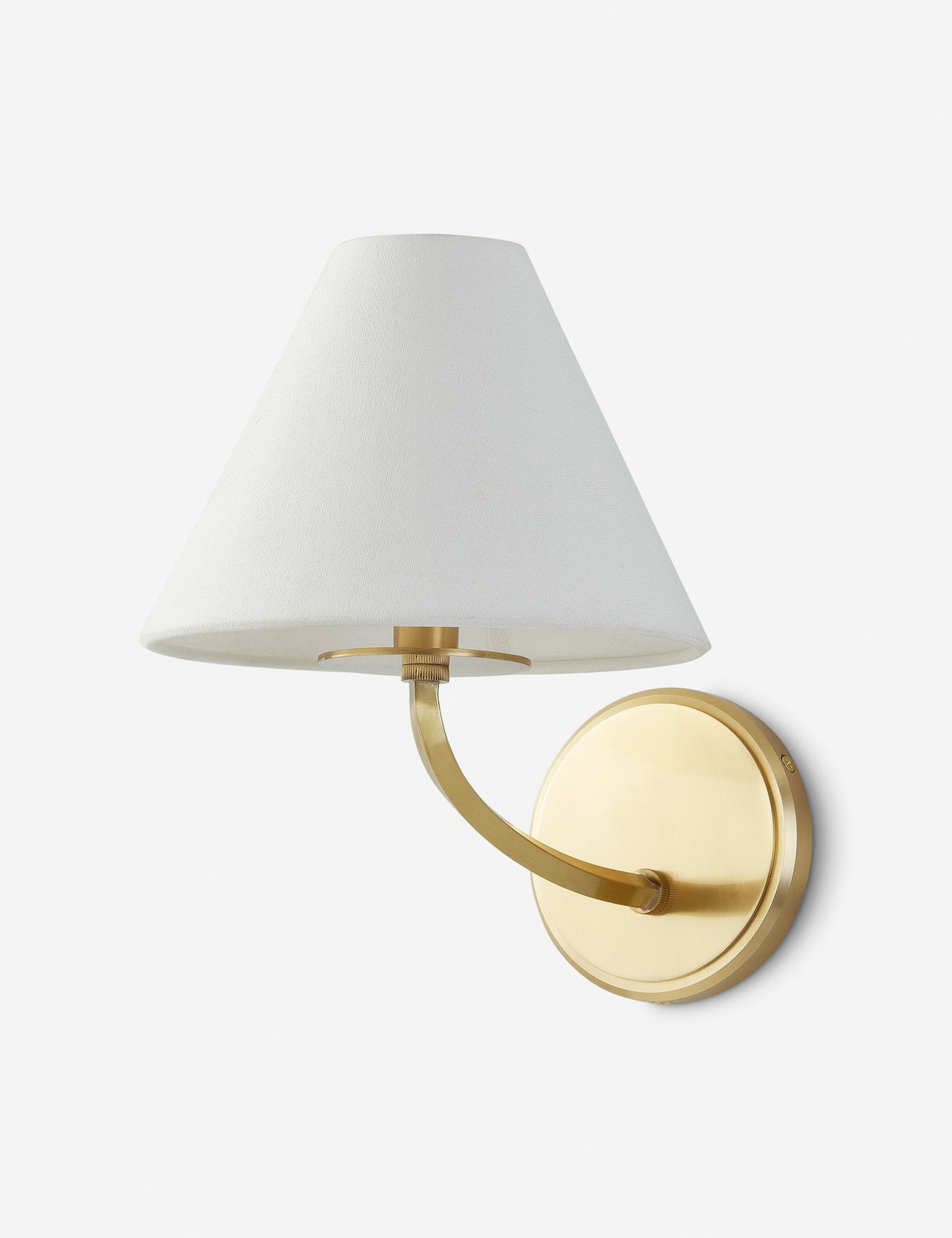 Cormac Sconce aged brass finish product view 3