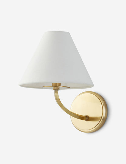 Cormac Sconce aged brass finish product view 3