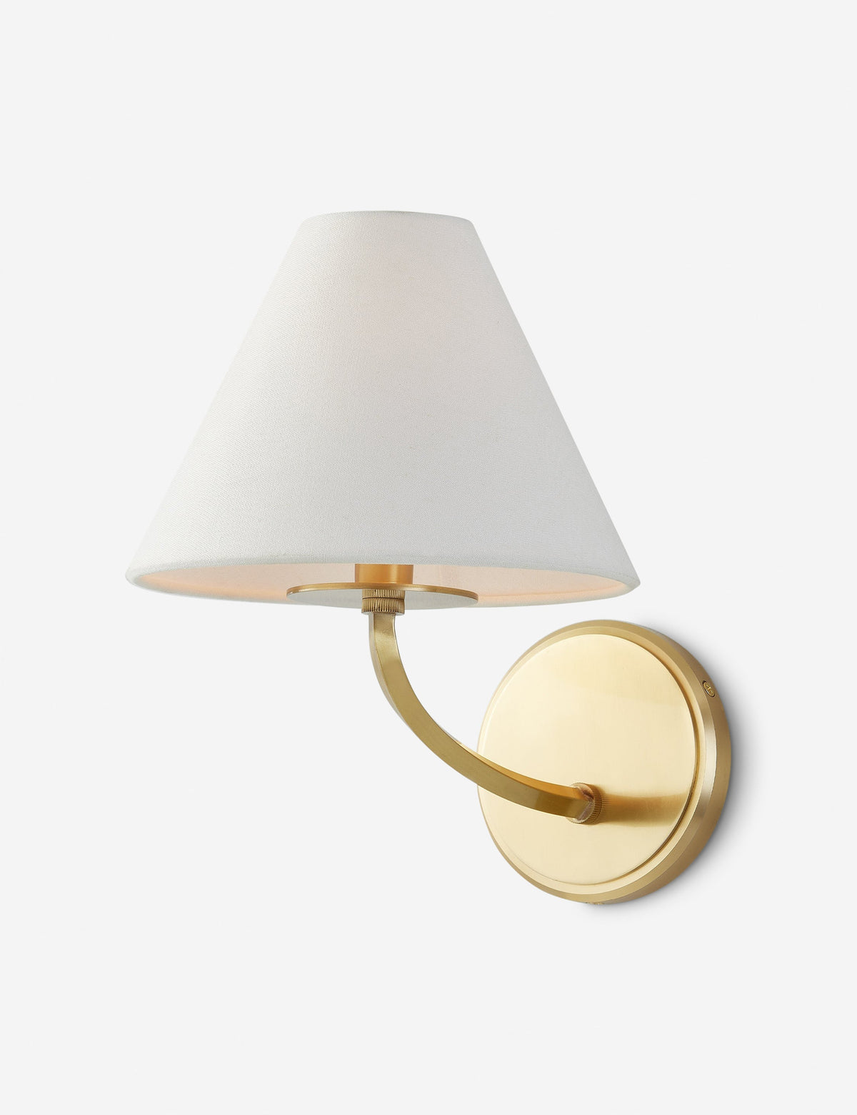 Cormac Sconce aged brass finish product view 4