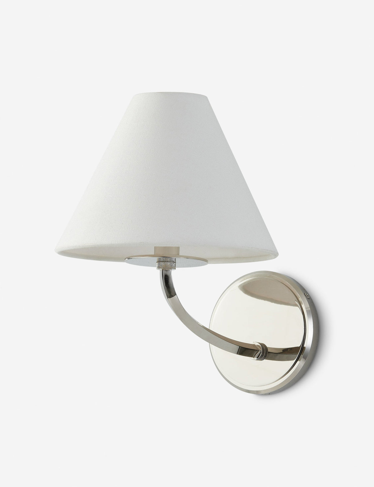 Cormac Sconce polished nickel finish product view 5