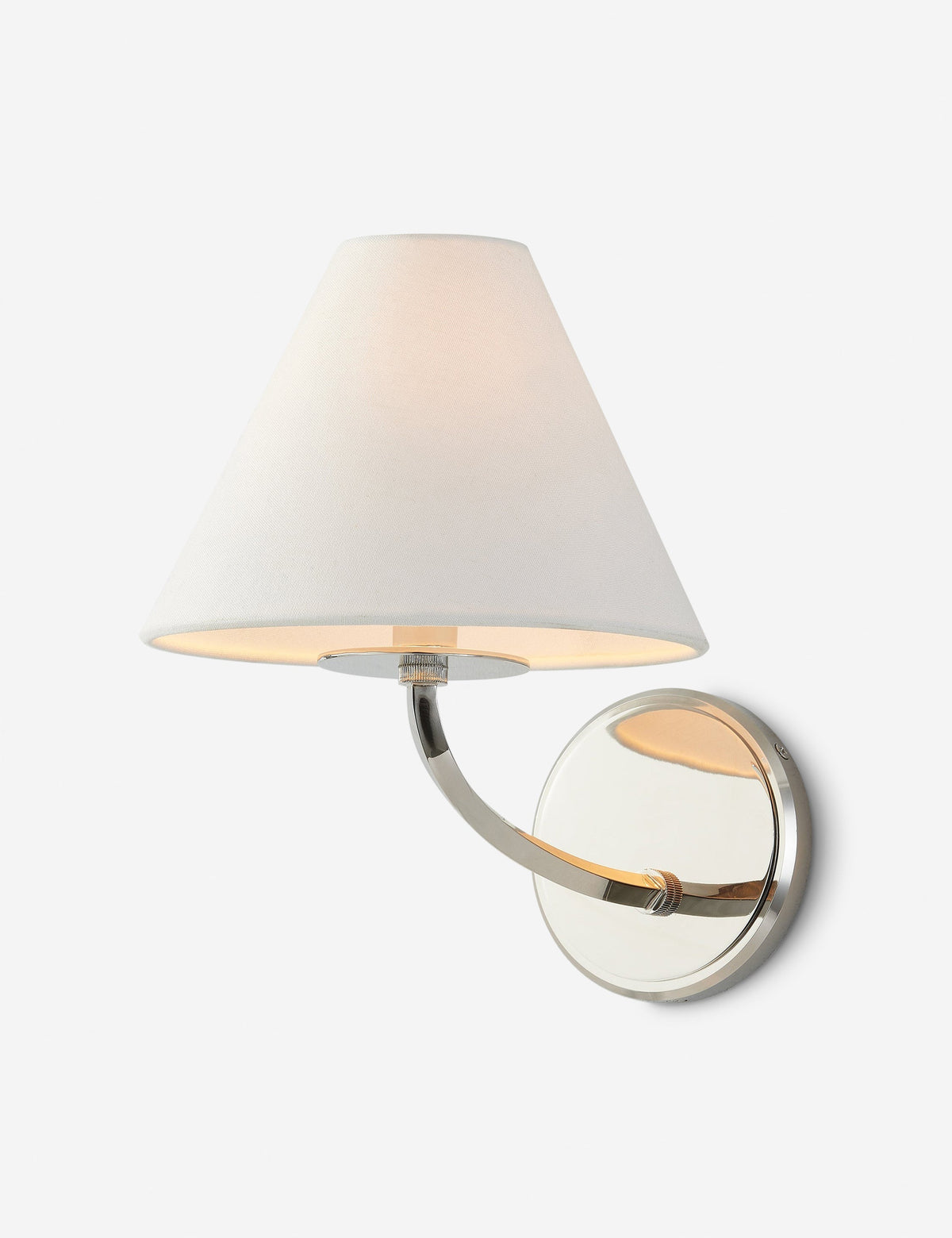 Cormac Sconce polished nickel finish product view 6