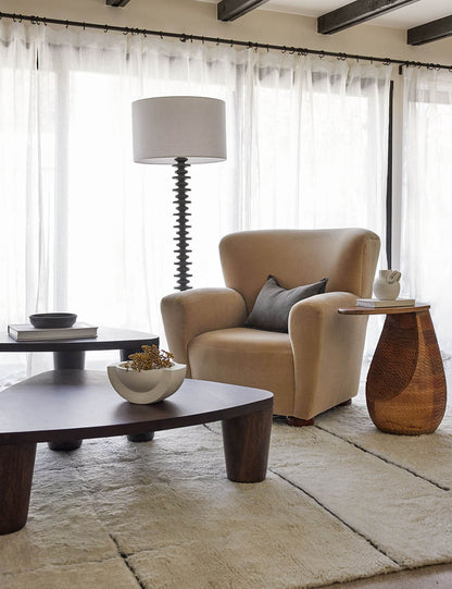 Fishbone Floor Lamp living room floor lamp front view