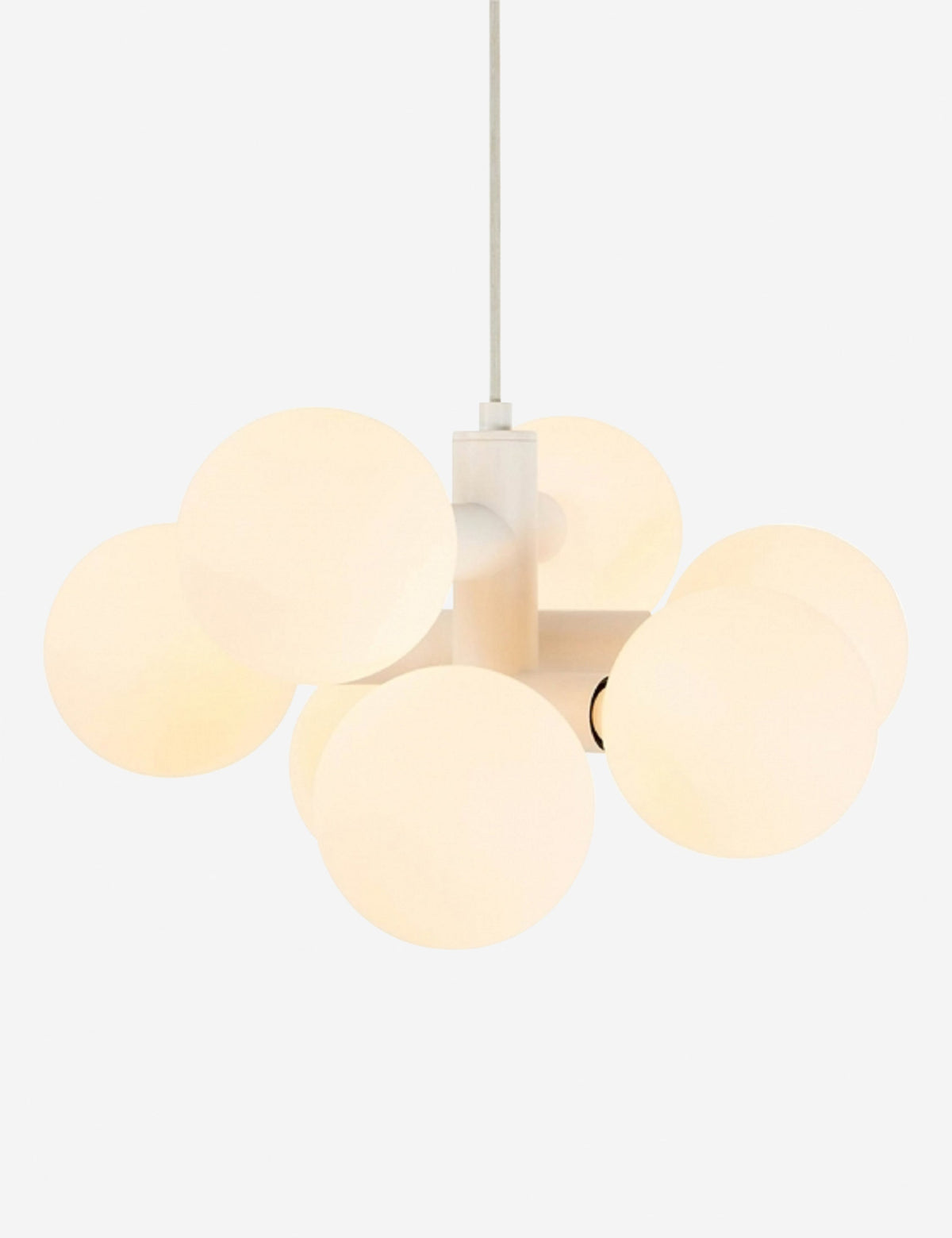 Echo Chandelier dining room light front view