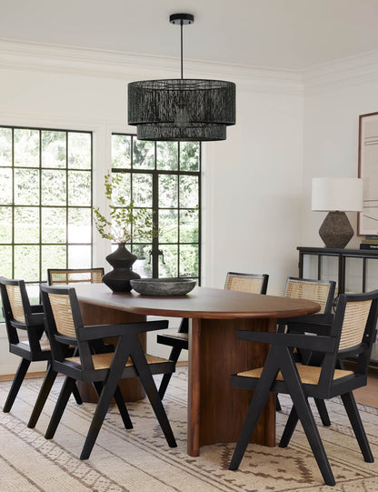 Sayan Pendant Light styled in a room