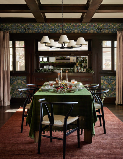 Hayden Chandelier styled in a room