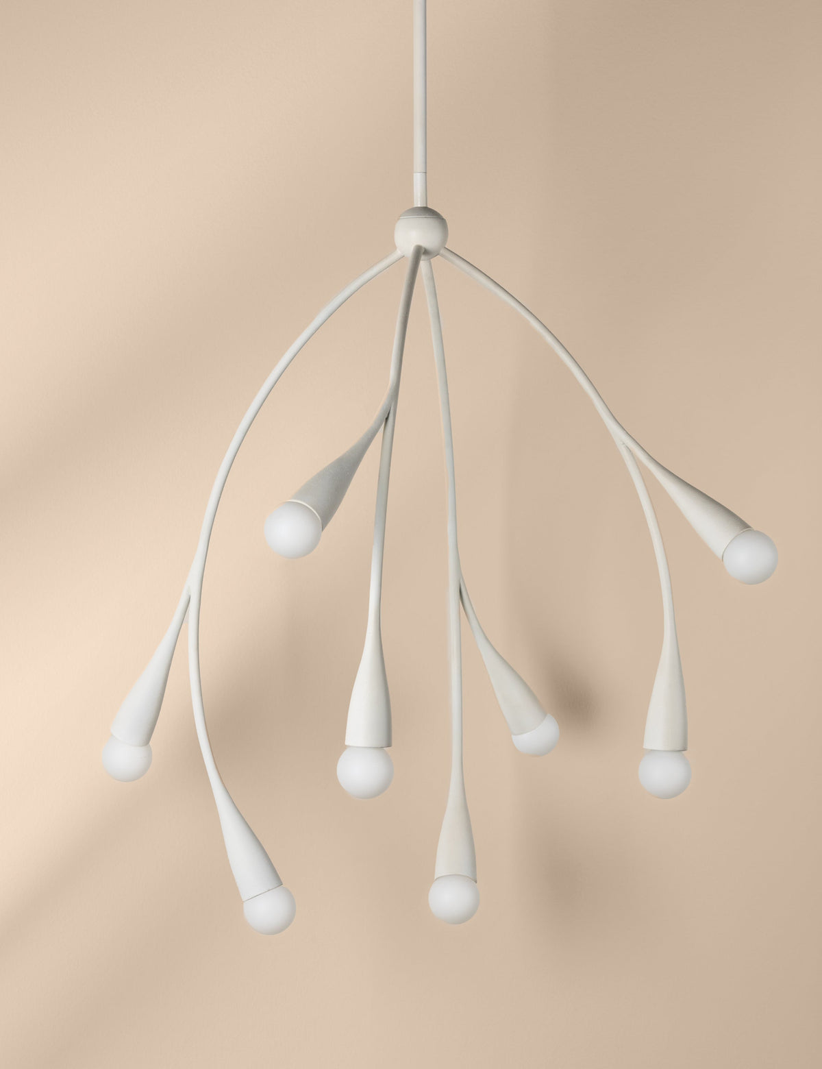 Elsa Chandelier dining room light front view