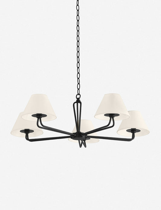 Hayden Chandelier dining room light front view