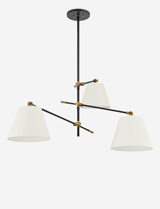 Navin Chandelier dining room light front view