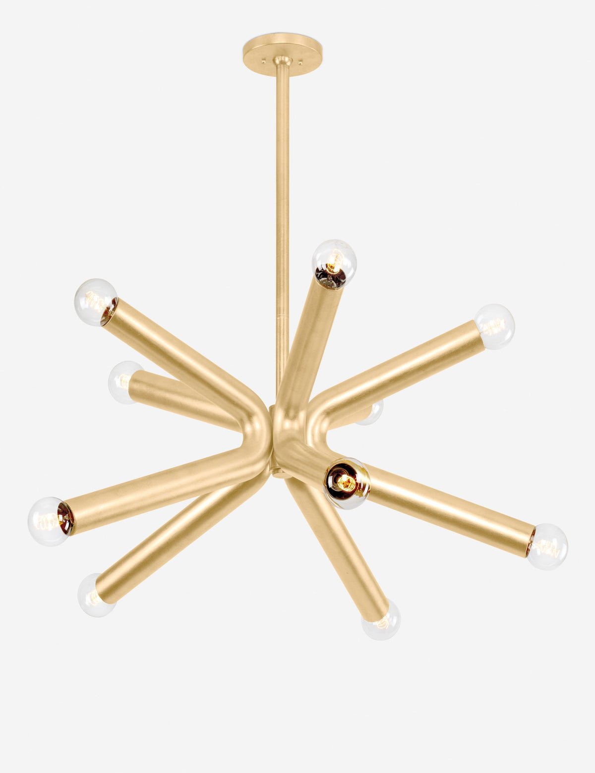 Stahl Chandelier dining room light front view