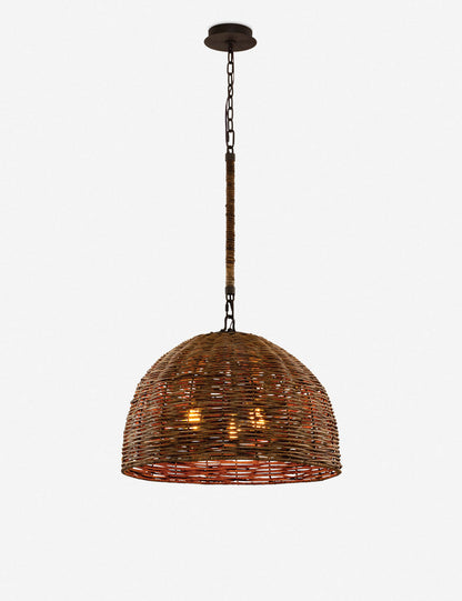 Macias Chandelier dining room light front view