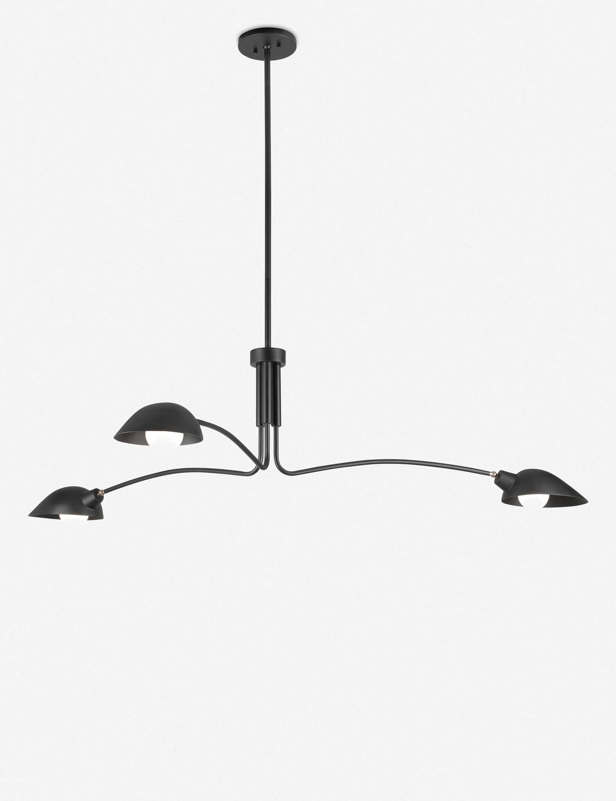 Pugh Chandelier dining room light front view