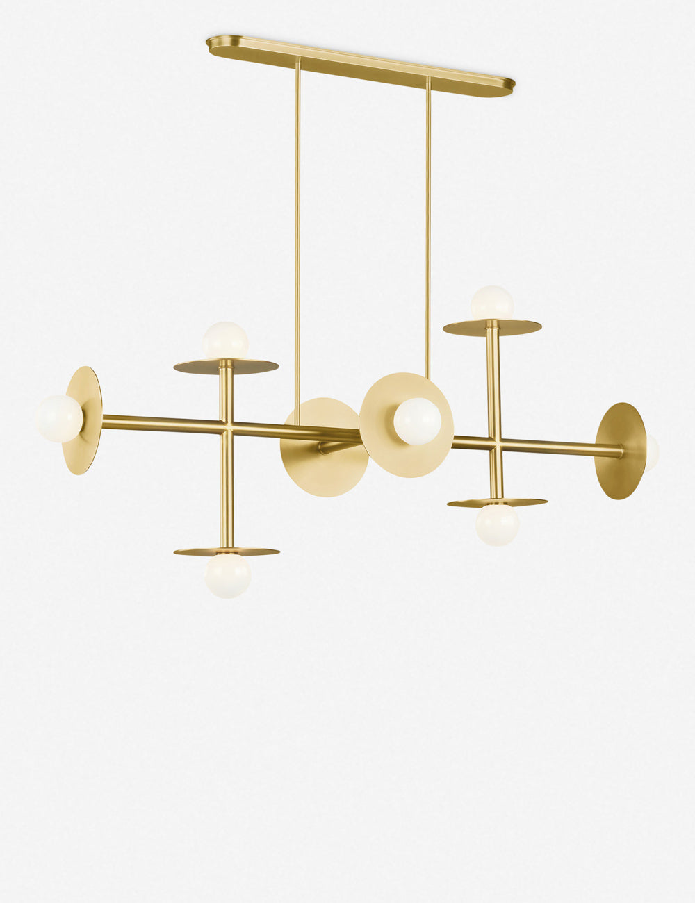 Nodes Large Linear Chandelier product view 2