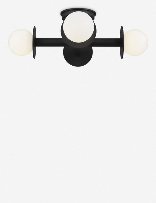 Nodes Semi-Flush Mount Light ceiling light front view