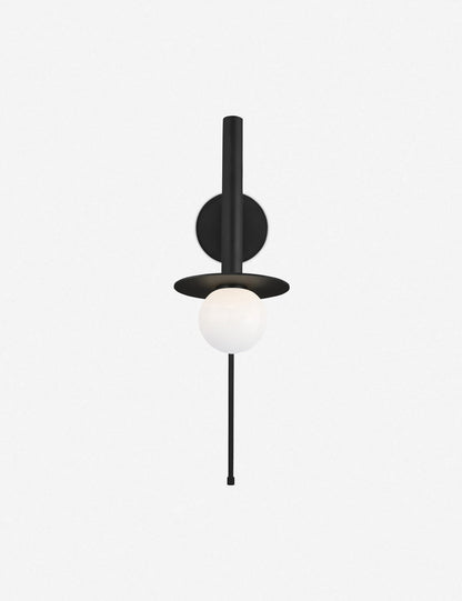 Nodes Pivot Sconce bedroom wall light front view