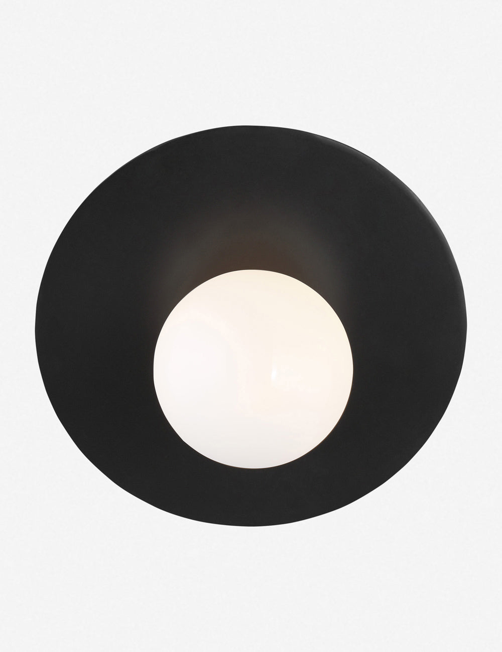 Nodes Large Angled Sconce bedroom wall light front view