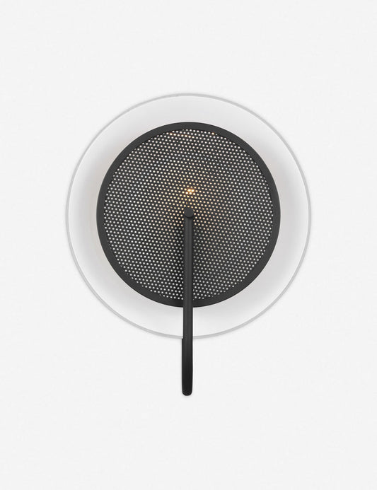 Gesture Sconce bedroom wall light front view
